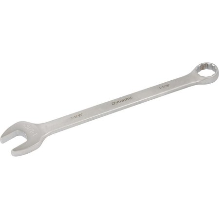 DYNAMIC Tools 1-1/16" 12 Point Combination Wrench, Contractor Series, Satin D074334